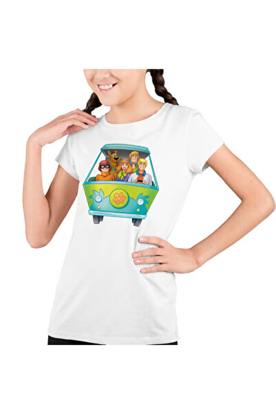 OEM Tricou Copii Fete Scooby-Doo Camioneta Mystery