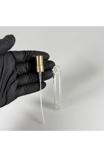 Ahsa Ticaret 50 ADET \ 10 ML CAM TÜP Sprey PARFÜM ŞİŞESİ - KALEM PARFÜM - DÜĞÜN, NİŞAN, SÖZ, KINA İÇİN HEDİYELİK