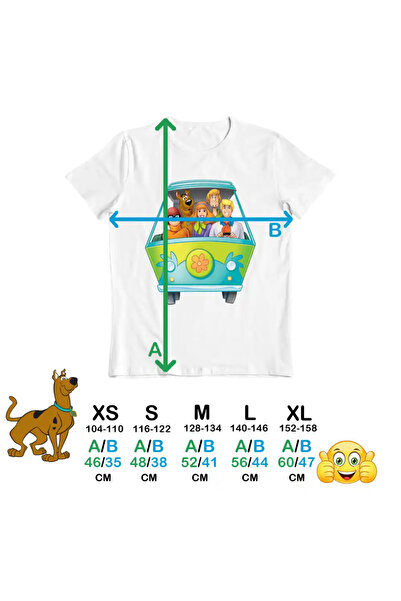 OEM Tricou Copii Baieti Scooby-Doo Camioneta Mystery