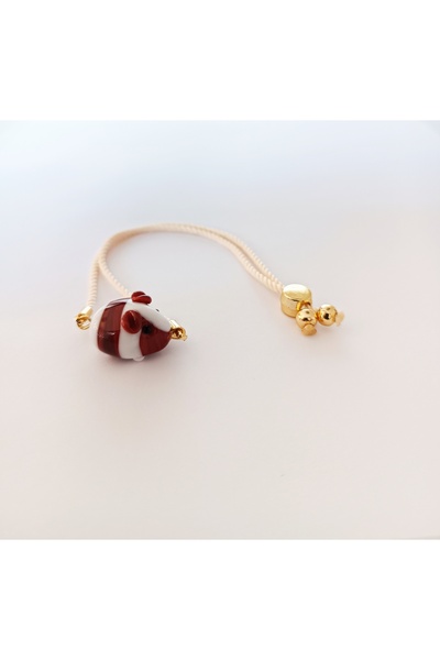 ADAMODART Guinea Pig Murano Glass Beaded Bracelet