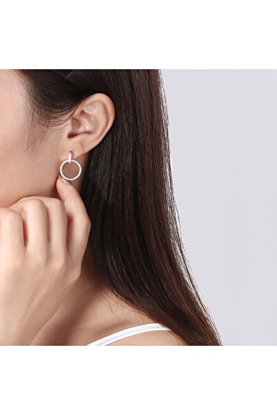 delis Σκουλαρίκια από ασήμι 925, JW1780, κομψό μοντέλο, επιροδιωμένο