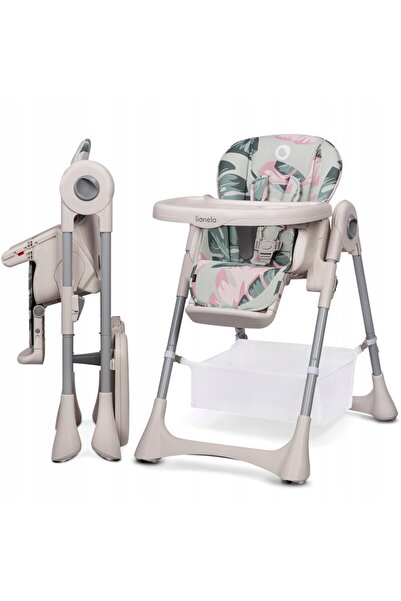 Lionelo Dining chair, Lionelo, Zanna, Adjustable, 4 Height Positions, Adjustable Backrest, Foldable, Pink