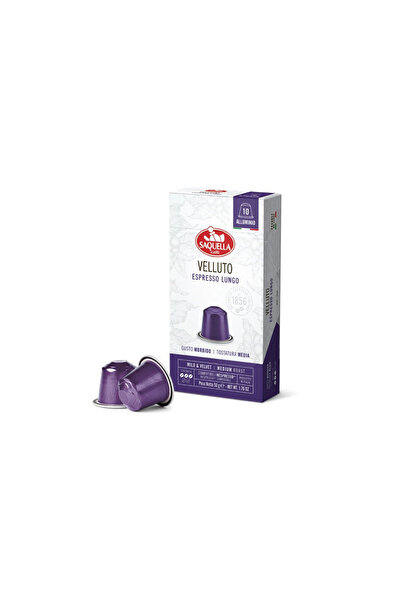 Saquella caffe Saquella Velluto Espresso Lungo Kapsul Kahve
