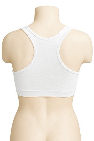 Emay White Mi 1817 Sports Bra with 6 Pads
