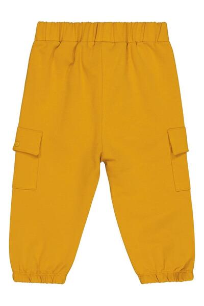 Civil Baby Civil Basic Timeless Cargo Pocket Pack 6-18 Months Sweatpants - Mustard 18-24 Months
