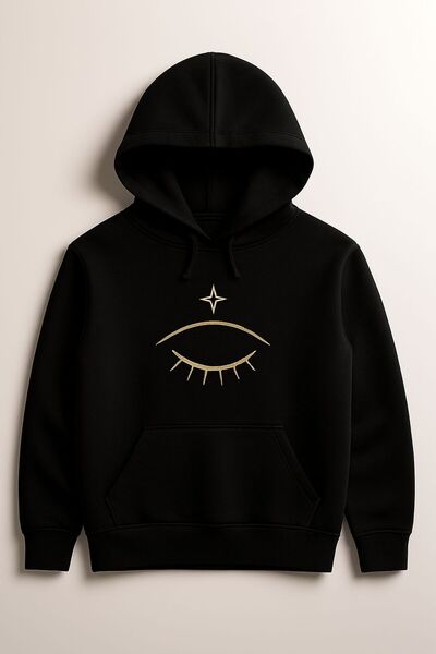 ADAMARA هودي Urban Comfort مصنوع من القطن بنسبة 100%