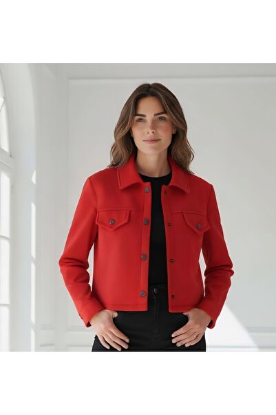 Milon Moda Fleece-Lined 3 Thread Short Jacket/Sweatshirt