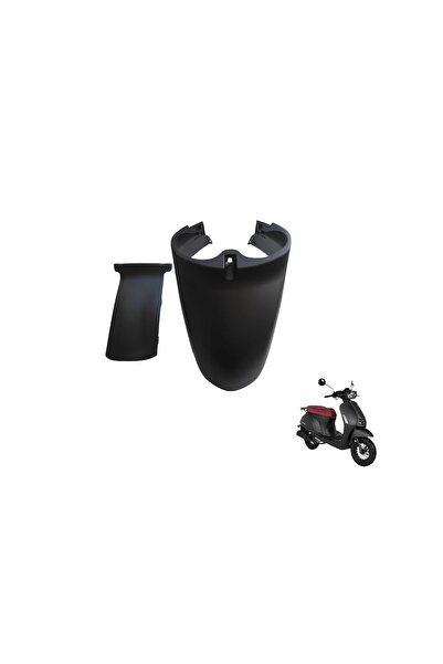 KOÇAK MOTOR Kuba Bluebird 50 Ön Çamurluk ve Arka Eki Mat Siyah