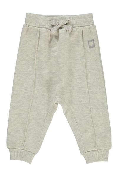 Civil Baby Civil Basic Kalp Etiketli 6-18 Ay Eşofman Altı - Gri 12-18 Ay