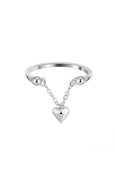 delis Inel reglabil argint 925, JW1742, model inimioara, placat cu rodiu