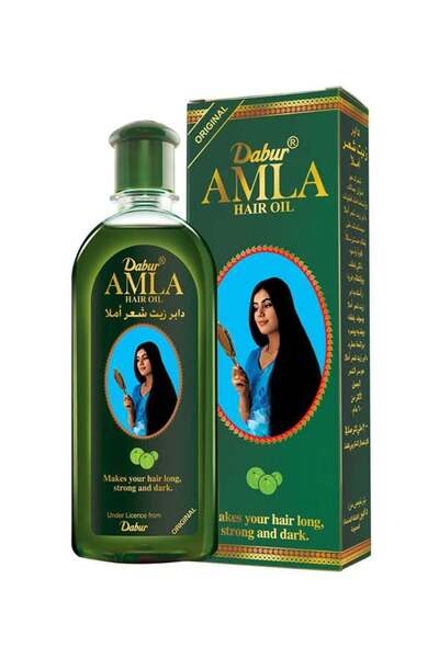 Dabur زيت الشعر أملا الأصلي 500 مل (أخضر)