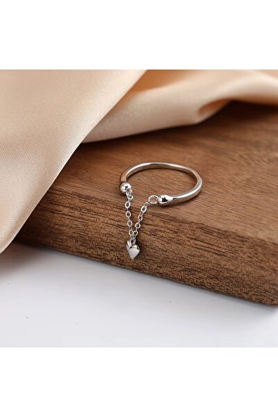 delis Inel reglabil argint 925, JW1742, model inimioara, placat cu rodiu