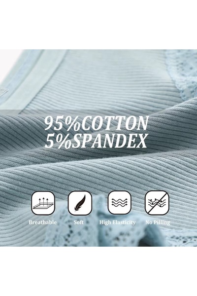 PICADİLİ Set of 3 pairs of women's panties, CH101, Black/Bordeaux