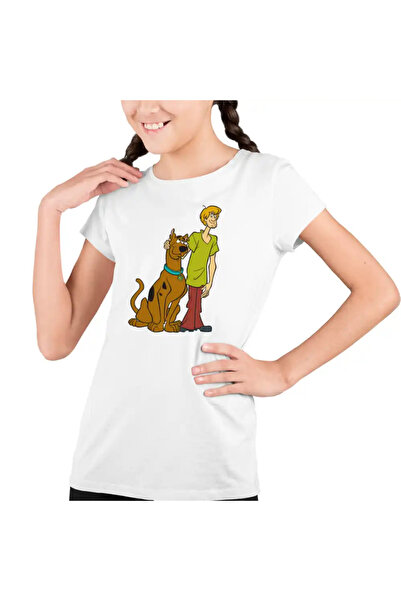 OEM Tricou Copii Fete Scooby Doo Shaggy Dog German