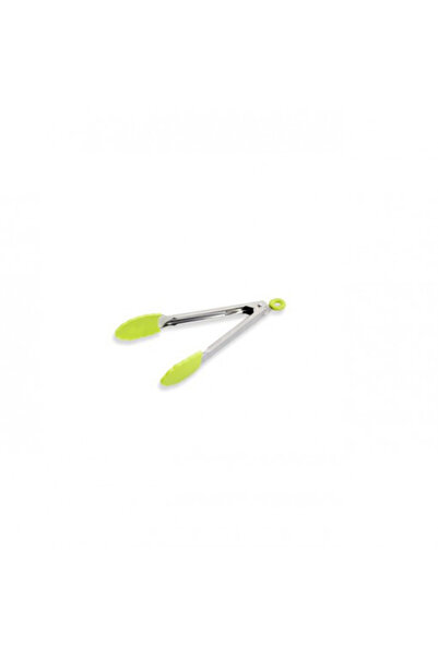 OEM Μεταλλικές λαβίδες με σιλικονούχες μύτες, 20 cm, πράσινες