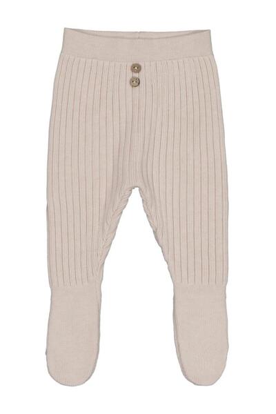 Civil Baby Patikli Raporlu 3-12 Ay Eşofman Altı - Bej 12-18 Ay