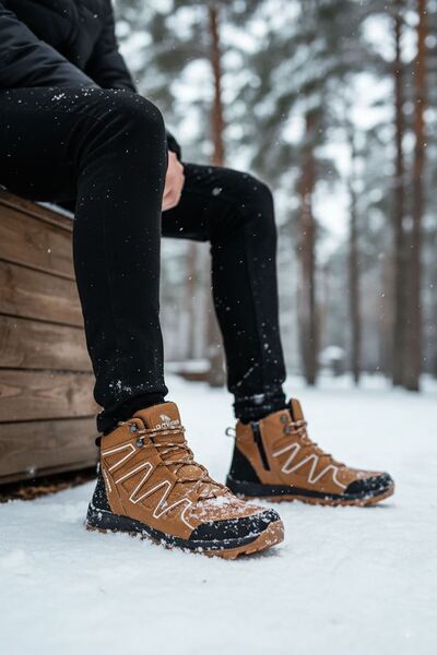 Deri De Luxe Cizme de trekking pentru bărbați