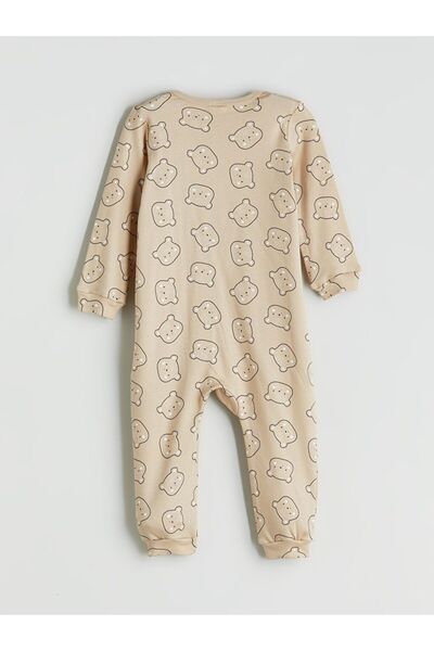LC Waikiki Lcw Eco Printed Baby Boy Romper