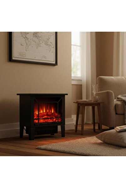 SANEC Fireplace Yanar Small Elektrikli Şömine