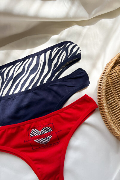 Lola Of Shine مجموعة سراويل لولا لوف البرازيلية المكونة من 3 قطع