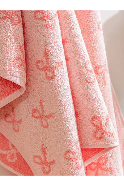 LC Waikiki Lcw Home Pink Cotton Women's Bath Towel 70X140 cm