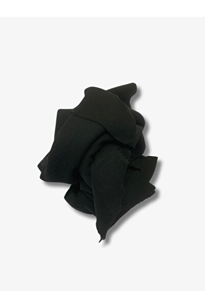 Yiğit Kumaş Σελανίκη χτενισμένο βαμβακερό ύφασμα ελαφρύ επένδυση fleece , Τεμάχιο 90x170 εκ. Μαύρο Χρώμα