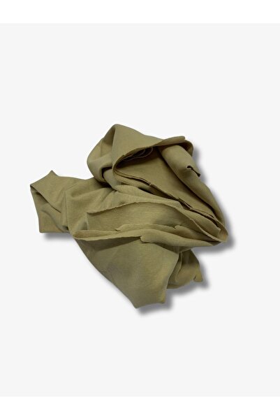 Yiğit Kumaş Thin Ribbed Fabric, Piece 40X165 cm Beige Color