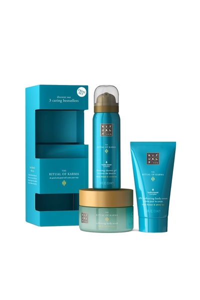 Rituals Σετ The Ritual of Karma, Αφρός Αφρόλουτρου, 50 ml + Απολεπιστικό Σώμα...