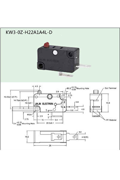 Donghai Micro Switch (220v 25A) Paletsiz