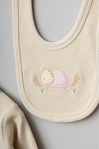 Bebitof Turtle Patterned 10 Piece Boxed Newborn Hospital Discharge Set