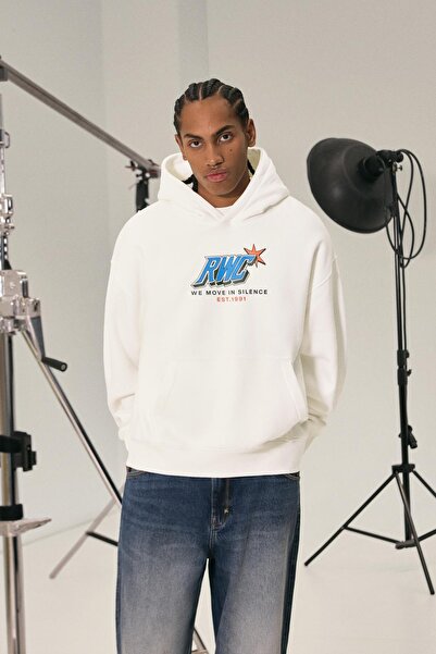 Bershka Hoodie with print