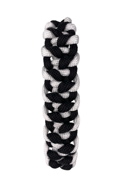 PARACORD سوار موديل متغير اللون من الأسود إلى الأبيض
