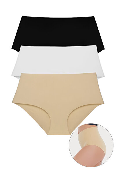 Lolitam Set de croială chiloți pentru femei talie înaltă fără cusături Laser croială