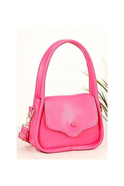 LCN Geantă de mână și de umăr cu mâner cu buton