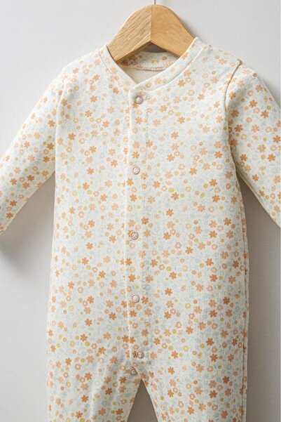 Bebitof 100% Cotton Cute Moon and Cloud Patterned 10-Piece Boxed Newborn Hospital Discharge Bodysuit