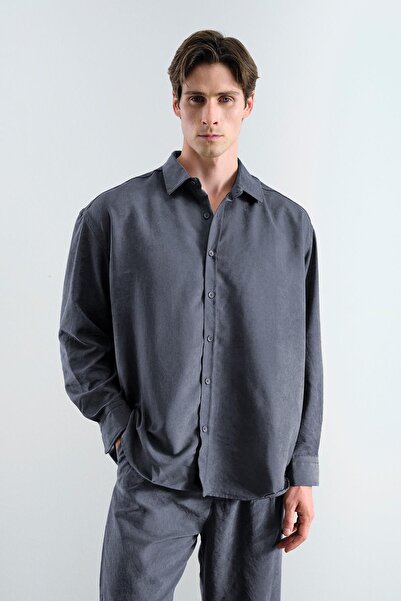 GIESTO Effective Modal Anthracite Shirt