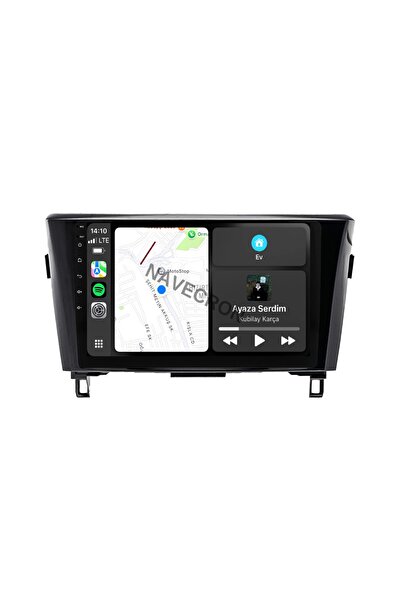 NAVECRON NISSAN QASHQAI 2014-21 10" TEK ÜST AC-MC UYUMLU ANDROID MULTİMEDYA K...