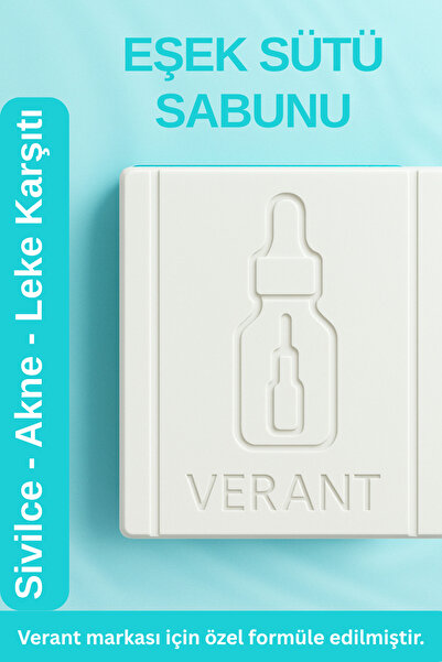 VERANT Eşek Sütü Sabunu (Leke, Akne, Slvilce ve Siyah Nokta Karşıtı)