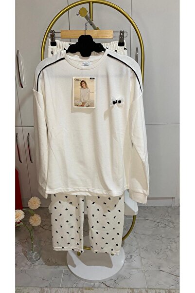 Mihra Waffle Kumaş Pijama Takımı