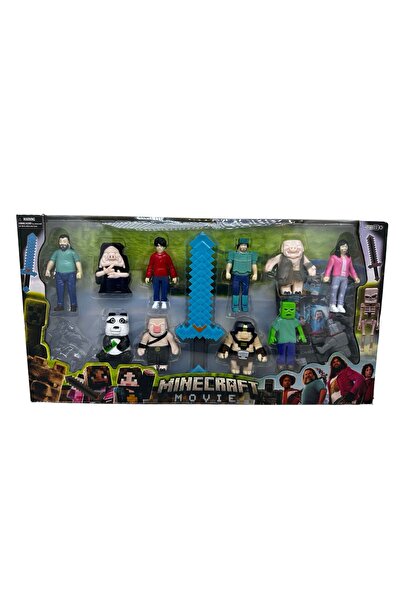 JPT Set de figurine Minecraft - Colecție de 10 piese