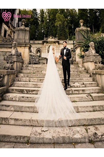 Doua Inimi Voal de mireasă – 300x250 cm | Design simplu și elegant