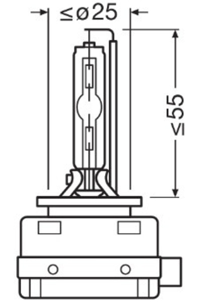 ams-OSRAM BULB XENON 42V D3S XENARC NIGHT BREAKER LASER NextGen OSRAM