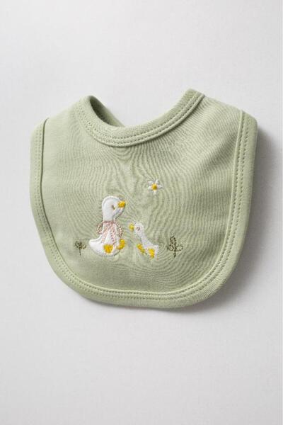 Bebitof 100% Cotton Cute Duck Patterned 5-Piece Newborn Hospital Release Bodysuit Set Bbtf.Aysl.20219