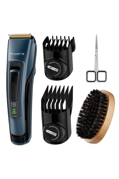 Rowenta Aparat de tuns barba de precizie TN4500F0 - 0,5-30 mm, LED, Litiu-Ion, Albastru/Negru