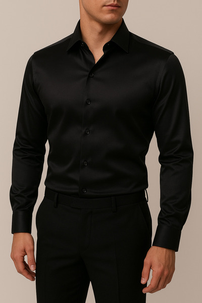 Zikuv Giyim ve Moda Tasarım Long Sleeve Slim Fit Button-Down Collar Oxford Cotton Easy-Iron Shirt