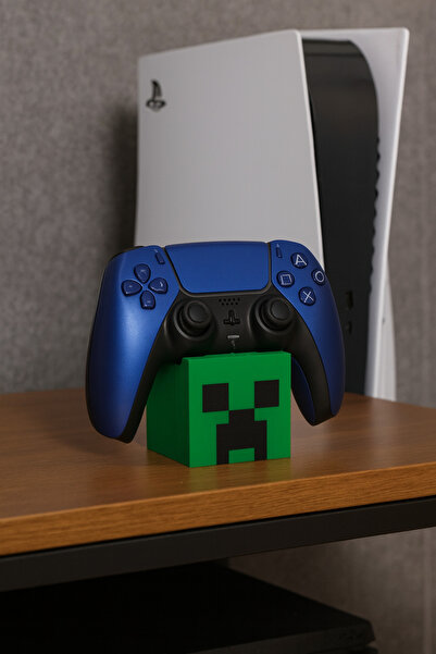 Minecraft Creeper Themed PlayStation Controller Stand