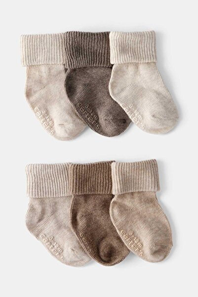 Carter's Erkek Bebek 6'lı Çorap CTR-1T577910