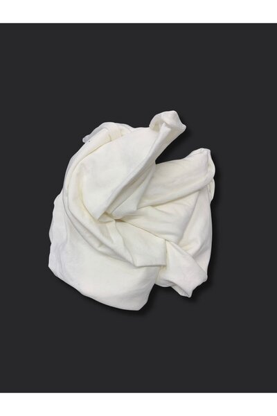 Yiğit Kumaş Single Jersey Fabric, Piece 80X170 cm Ecru Color