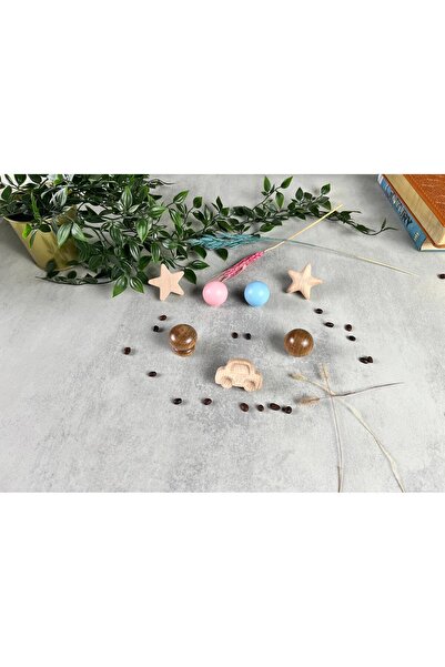 KOÇSAN Sphere Wooden Handle Luxury Country Kitchen Furniture Cabinet Drawer Handle (1 Pc)