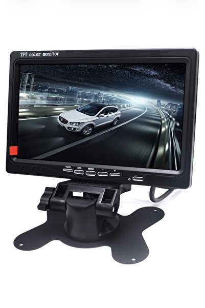 VipDeluXe 7 inç LED arkadan aydınlatmalı TFT LCD monitör, Araç Geri Görüş Kam...